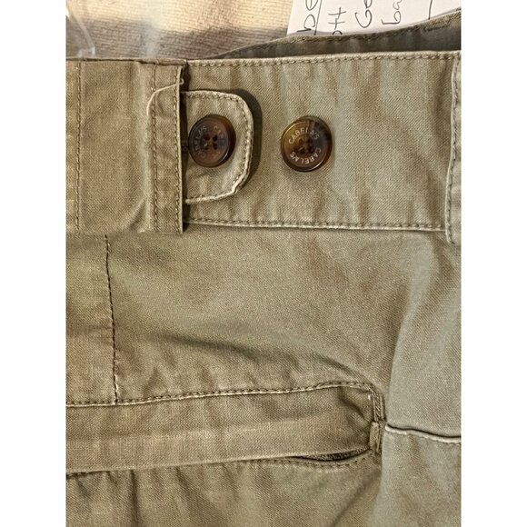 Cabelas Cargo Pants 38x32 Reg 900842 Tan Extra Pockets Outdoors Relaxed Comfort - Picture 14 of 16